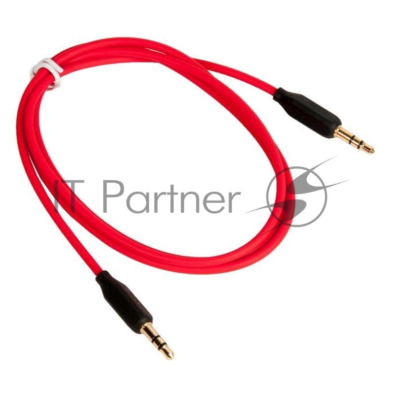 AUX аудио кабель/3.5 mm jack - 3.5 mm jack/ HOCO HC-79309 UPA11/ 1m/ позолоченные контакты/ Red