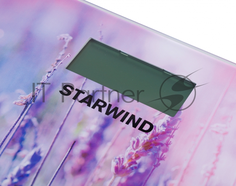 Весы напольные электронные Starwind SSP6049 макс.180кг рисунок/камни