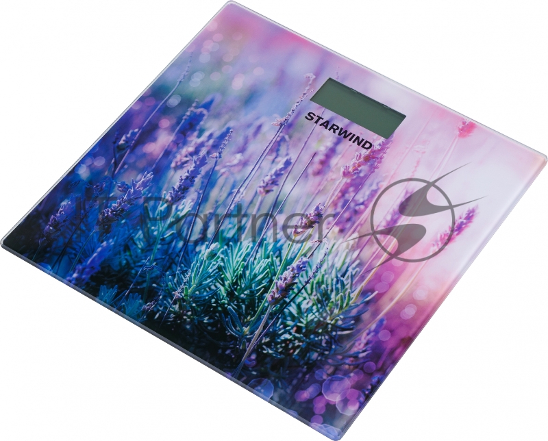 Весы напольные электронные Starwind SSP6049 макс.180кг рисунок/камни