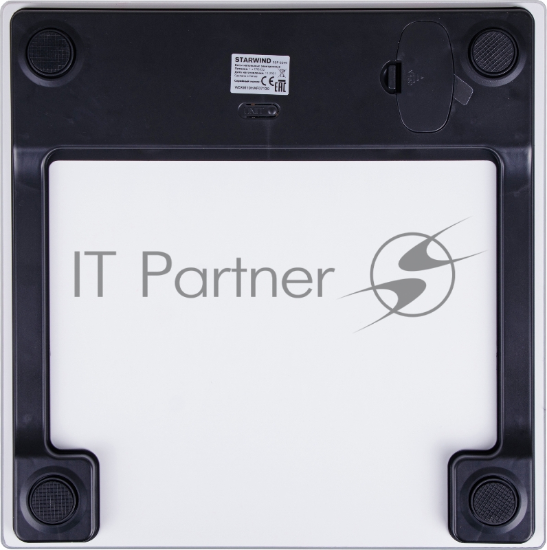 Весы напольные электронные Starwind SSP6049 макс.180кг рисунок/камни