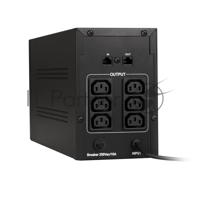 Exegate EP285518RUS ИБП ExeGate SpecialPro Smart LLB-2000.LCD.AVR.C13.RJ <2000VA/1200W, LCD, AVR, 6*IEC-C13, RJ45/11, Black>