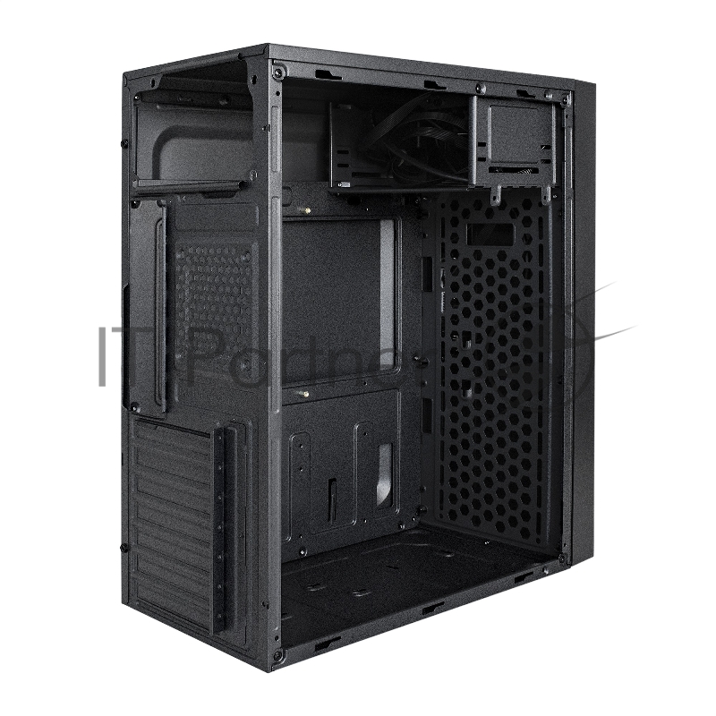 Exegate EX290187RUS Корпус Miditower ExeGate AA-440U-AA500 (ATX, AA500 8 см, 2*USB+1*USB3.0, аудио, черный)