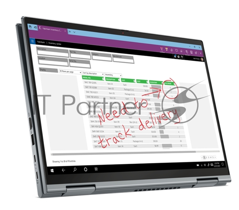 Ноутбук Lenovo ThinkPad X1 Yoga G6 T 14 WQUXGA (3840x2400) MT, i7-1185G7, 16GB, 1TB SSD M.2, Intel Iris Xe, WiFi 6, BT, FPR, IR Cam, 4cell 57Wh, 65W USB-C, Win 10 Pro64 RUS, 5Y CI+SBTY+ADP