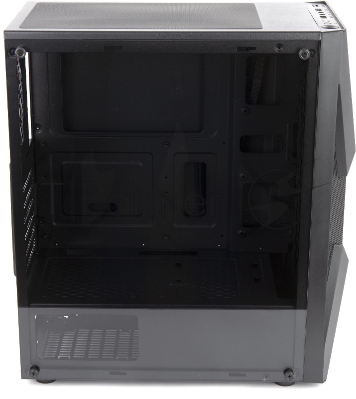 Корпус PC CASE HIPER HG301 DESTROYER (w/o PSU, USB+HD audio, W/O fan) BLACK