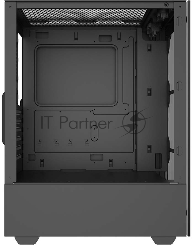 Корпус PC CASE HIPER HG302 SHADOW (w/o PSU, USB+HD audio, W/O fan) BLACK