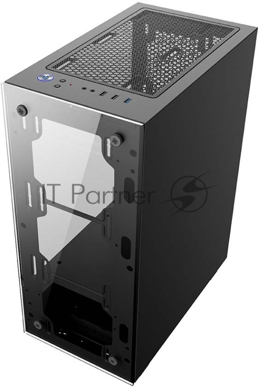 Корпус PC CASE HIPER HG302 SHADOW (w/o PSU, USB+HD audio, W/O fan) BLACK