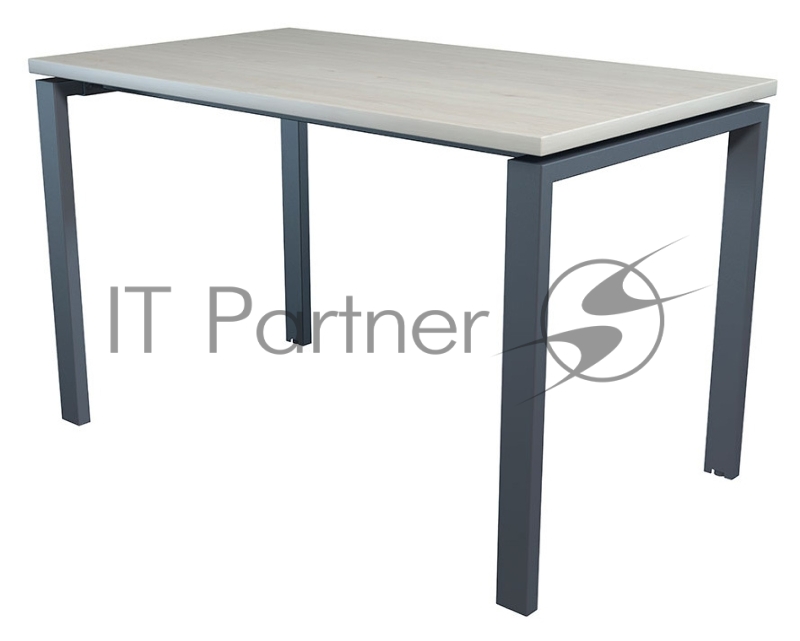 Стол Практик NT письменный прямой 1200x700x750мм белый/антрацит (K35099213115)