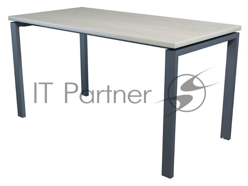 Стол Практик NT письменный прямой 1400x700x750мм белый/антрацит (K35099223115)