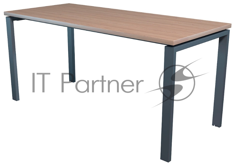 Стол Практик NT письменный прямой 1600x700x750мм вяз натуральный/антрацит