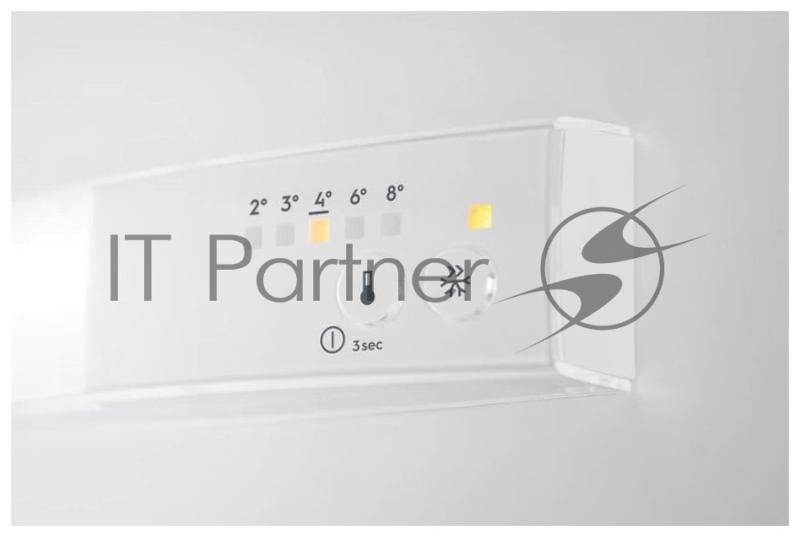 Холодильник Electrolux RNT2LF18S (без No Frost, электронное управление, класс A+, полезный объём: 272 л (195 + 72 л), 54x54.9x177.9 см, белый)