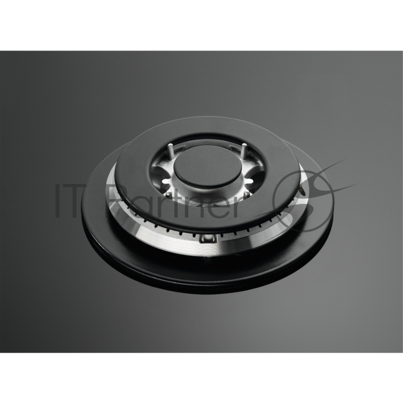 Газовая варочная панель Electrolux GPE363RCK (газовая на 4 конфорки, закаленное стекло, мощность: 9000 Вт, автоматический электроподжиг, газ-контроль, решетки: чугун, независимая установка, размеры (ШхГ): 59x52 см)