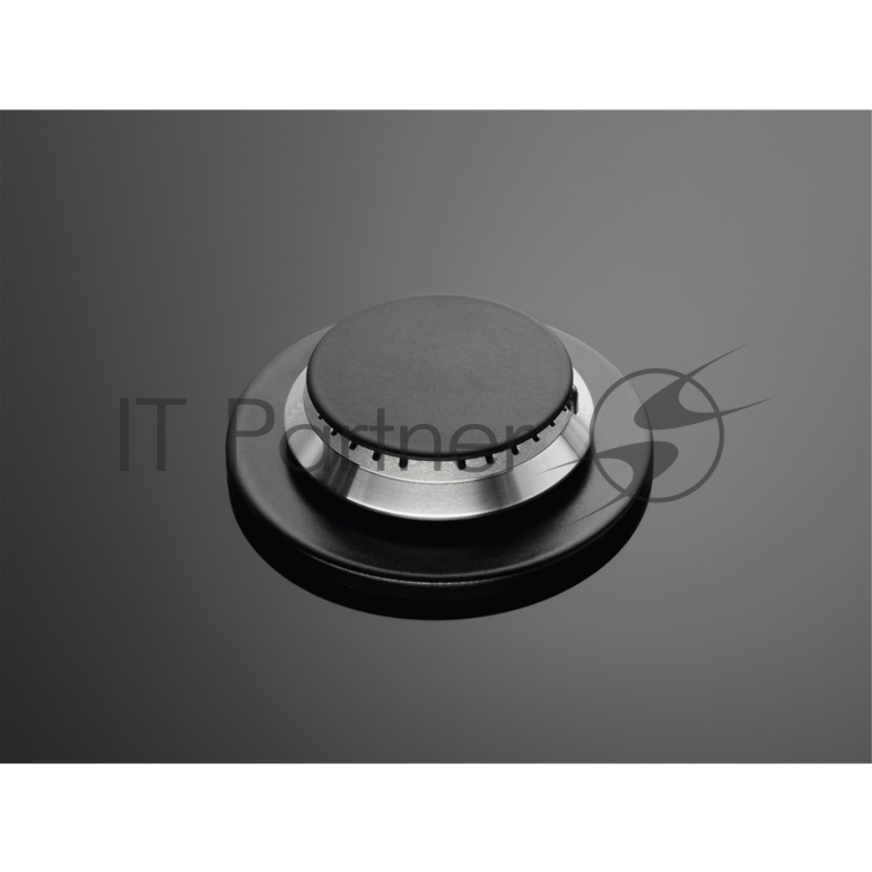 Газовая варочная панель Electrolux GPE363RCK (газовая на 4 конфорки, закаленное стекло, мощность: 9000 Вт, автоматический электроподжиг, газ-контроль, решетки: чугун, независимая установка, размеры (ШхГ): 59x52 см)