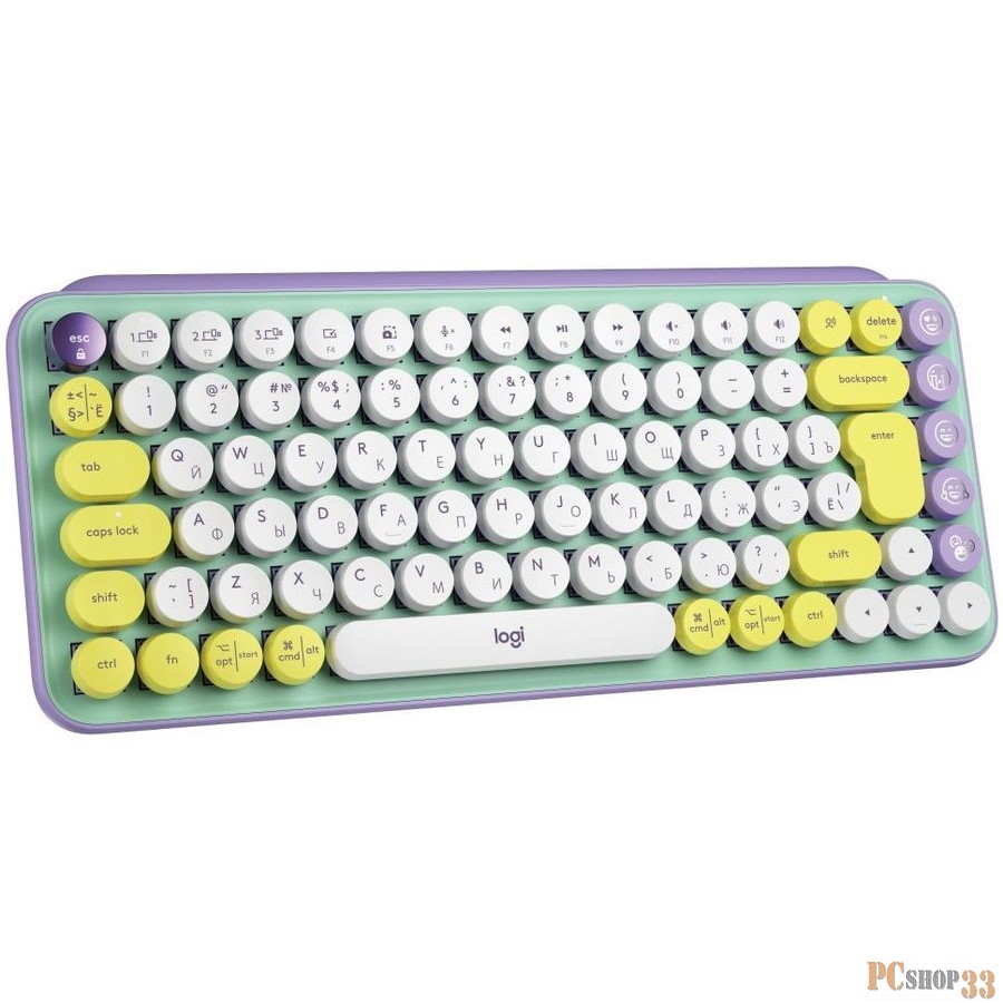 Клавиатура Logitech Keyboard POP KEYS DAYDREAM_MINT