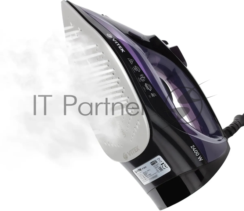 Утюг Vitek VT-8316 (MC) черный/фиолетовый