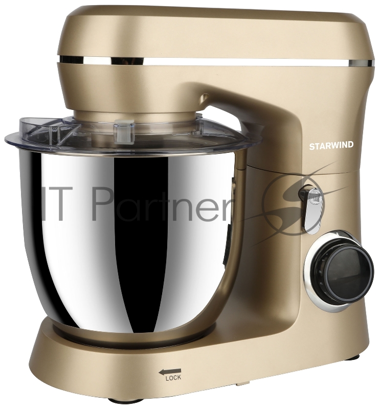 Миксер планетарный Starwind SPM6163 1300Вт золотистый