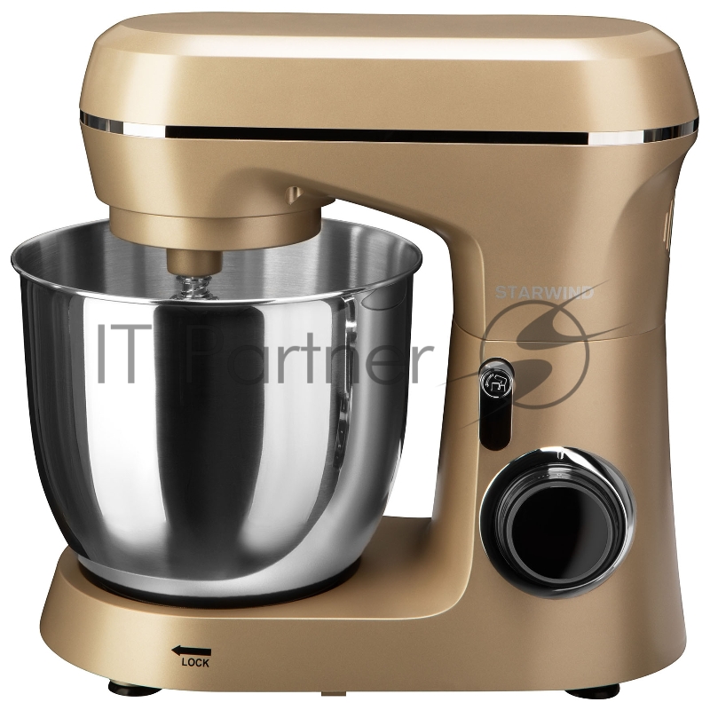 Миксер планетарный Starwind SPM6163 1300Вт золотистый