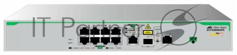Коммутатор Allied Telesis AT-FS980M/18-10 16x100Mb управляемый