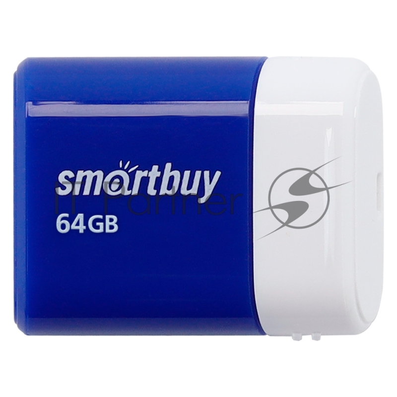 Флеш диск USB накопитель Smartbuy 64GB LARA Blue (SB64GBLARA-B)