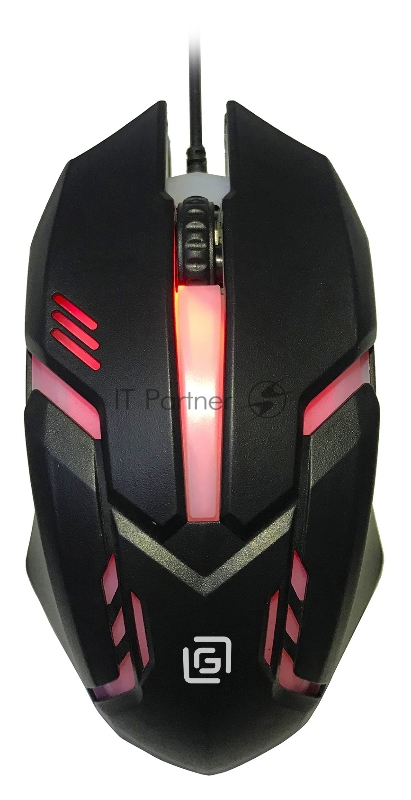 Мышь Oklick/Оклик 397G черный оптическая (1000dpi) USB (3but)