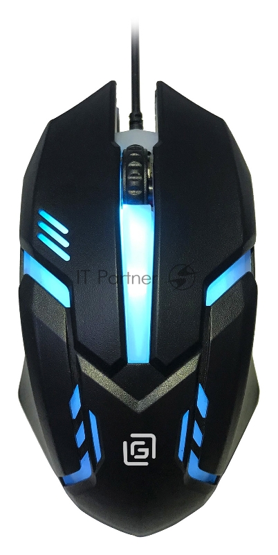 Мышь Oklick/Оклик 397G черный оптическая (1000dpi) USB (3but)