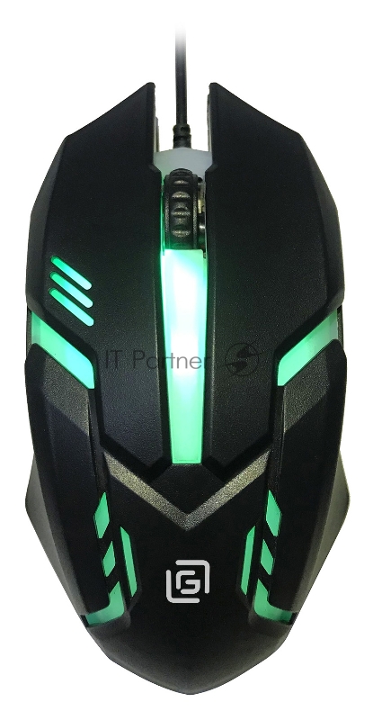 Мышь Oklick/Оклик 397G черный оптическая (1000dpi) USB (3but)