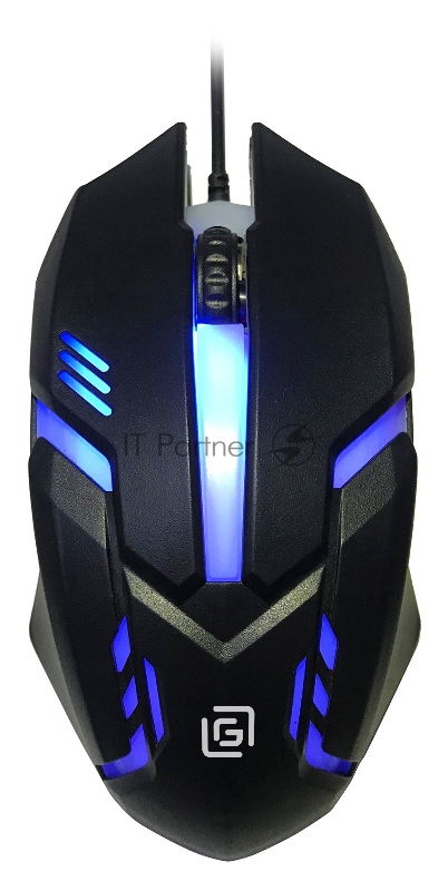 Мышь Oklick/Оклик 397G черный оптическая (1000dpi) USB (3but)