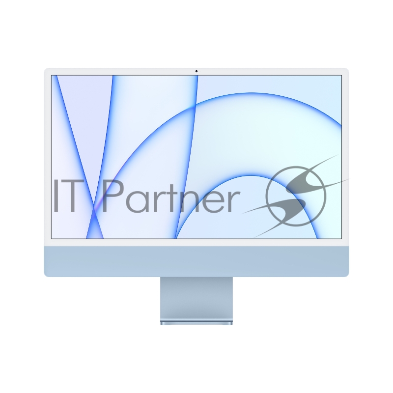 Моноблок Apple iMac Z14M000EC 24 4.5K M1 8 core 8Gb SSD512Gb 7 core GPU macOS WiFi BT клавиатура мышь Cam синий 4480x2520