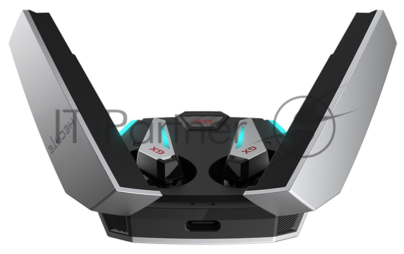 Наушники с микрофоном Edifier GX07 серый/черный вкладыши BT в ушной раковине