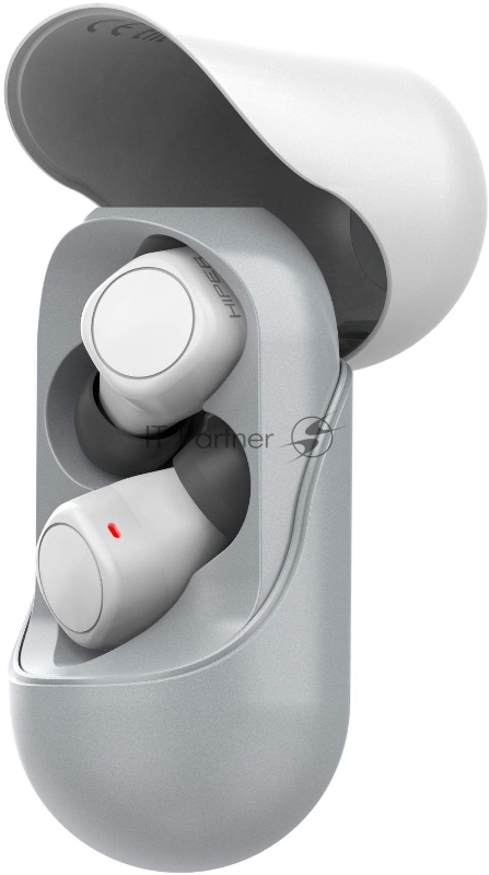 Гарнитура вкладыши Hiper TWS Smart IoT M1 серый беспроводные bluetooth в ушной раковине (HTW-M10)