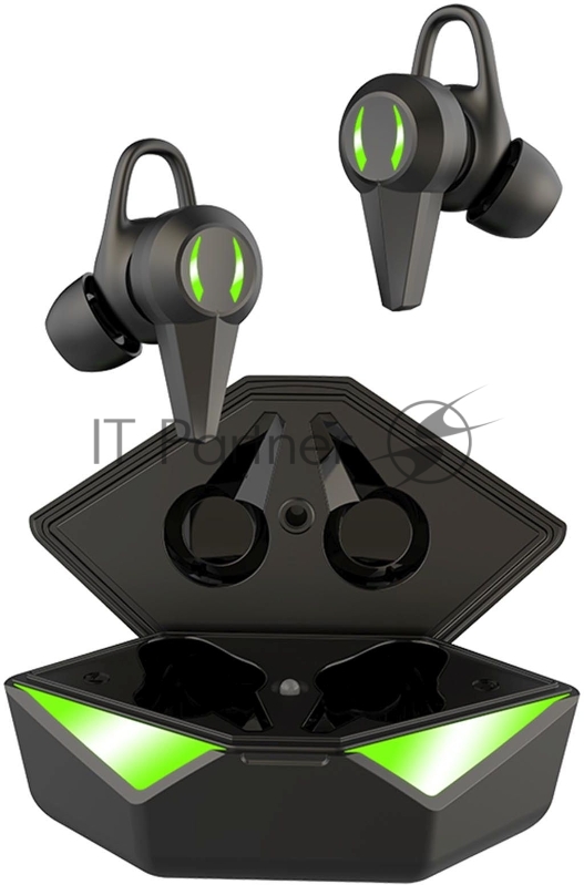 Гарнитура вкладыши Hiper TWS Mercury X12 черный беспроводные bluetooth в ушной раковине (HTW-MX12)