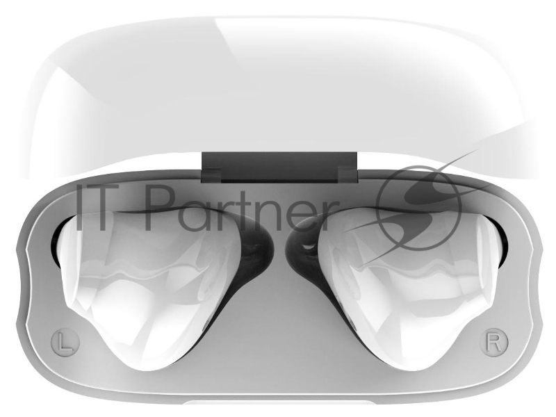 Гарнитура вкладыши Hiper TWS Lazo X16 белый беспроводные bluetooth в ушной раковине (HTW-LX16)