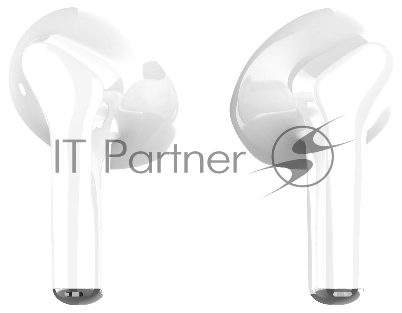 Гарнитура вкладыши Hiper TWS Lazo X16 белый беспроводные bluetooth в ушной раковине (HTW-LX16)