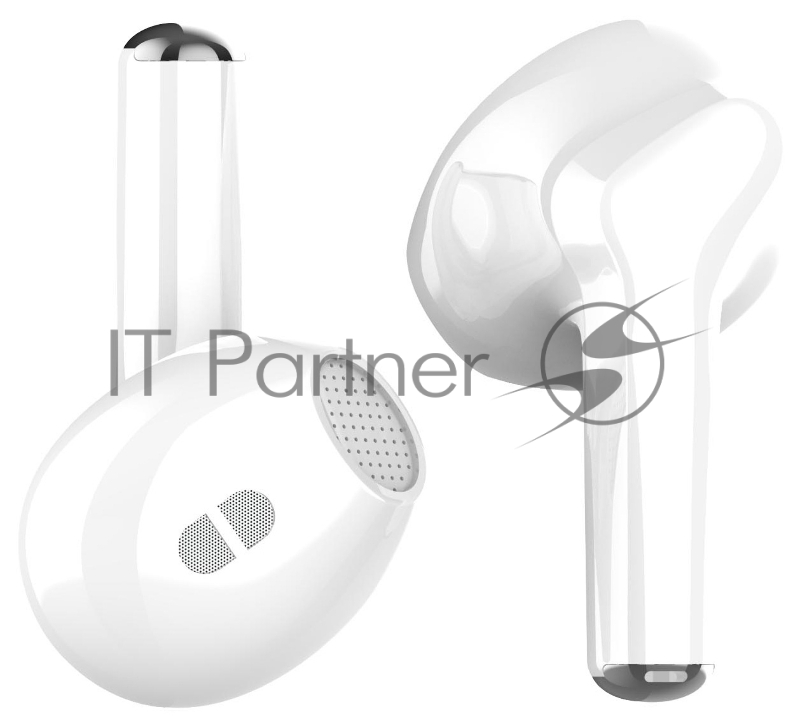 Гарнитура вкладыши Hiper TWS Lazo X16 белый беспроводные bluetooth в ушной раковине (HTW-LX16)