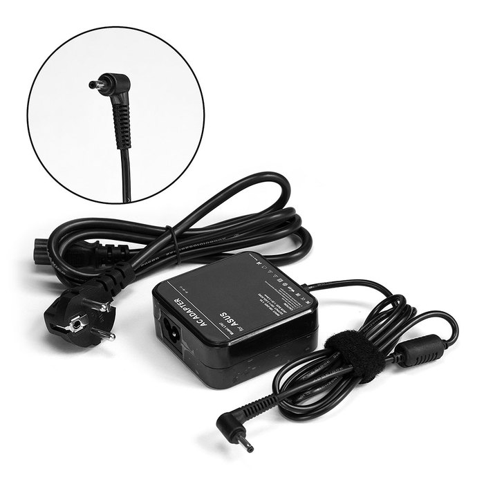 Блок питания для ноутбука Asus UX32V, UV52V, UX32A Series. 19V 3.42A (4.0x1.35 mm) 65W ADP-65DW/C, PA-1650-67