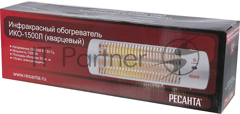 Инфракрасный обогреватель ИКО-1500Л (кварцевый) Ресанта