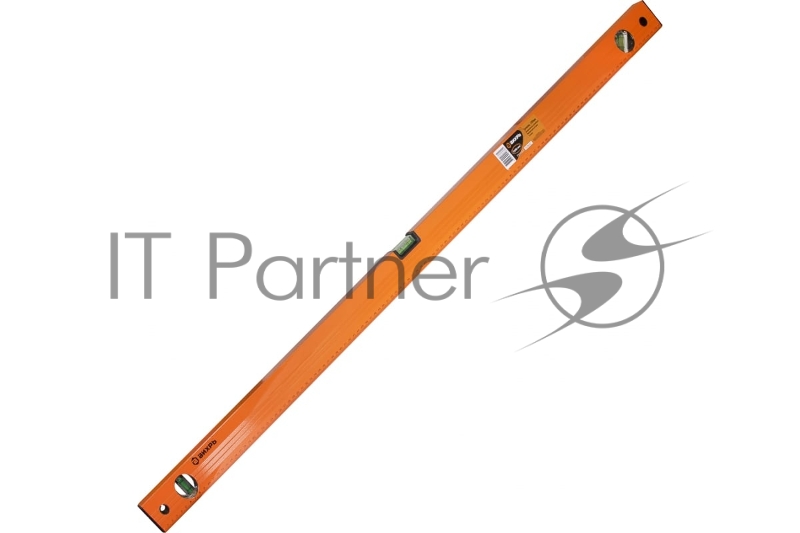 Уровень алюминиевый 1200мм фрезерованный 3 глазка Вихрь