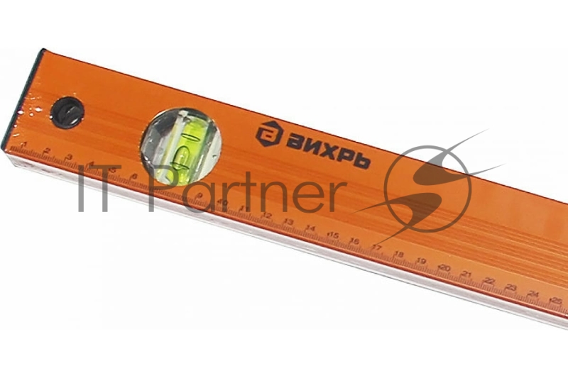 Уровень алюминиевый 1800мм фрезерованный 3 глазка Вихрь
