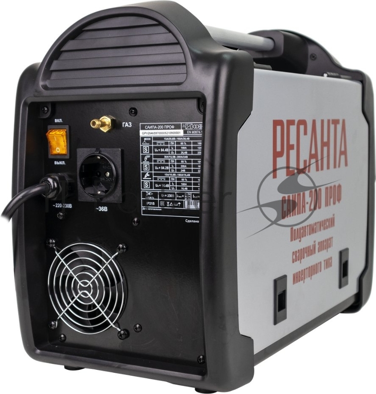 Сварочный полуавтомат САИПА-200ПРОФ (MIG/MAG) Ресанта