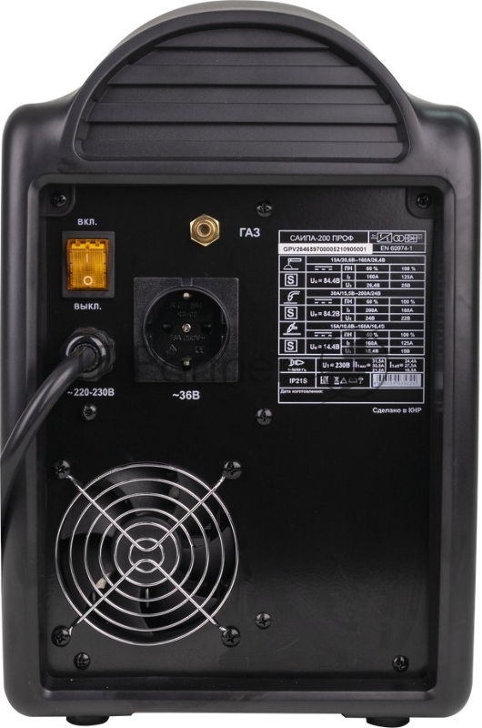 Сварочный полуавтомат САИПА-200ПРОФ (MIG/MAG) Ресанта