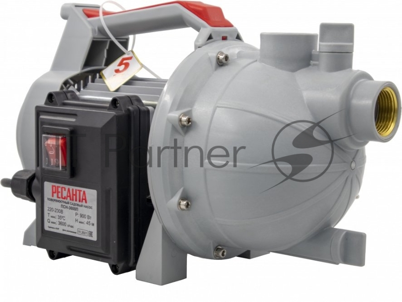 Поверхностный насос ПСН-3600П Ресанта