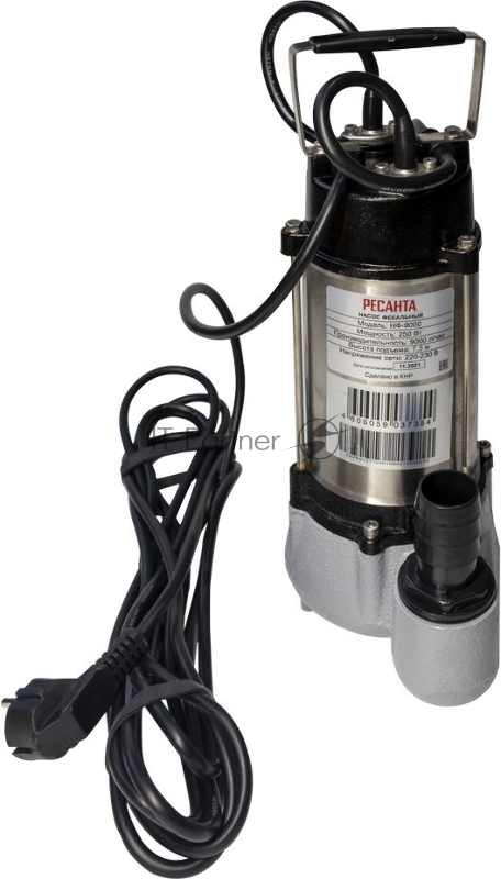 Фекальный насос НФ-9000 Ресанта