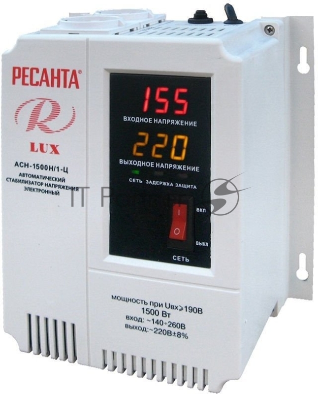 Стабилизатор АСН-500Н/1-Ц Ресанта LUX