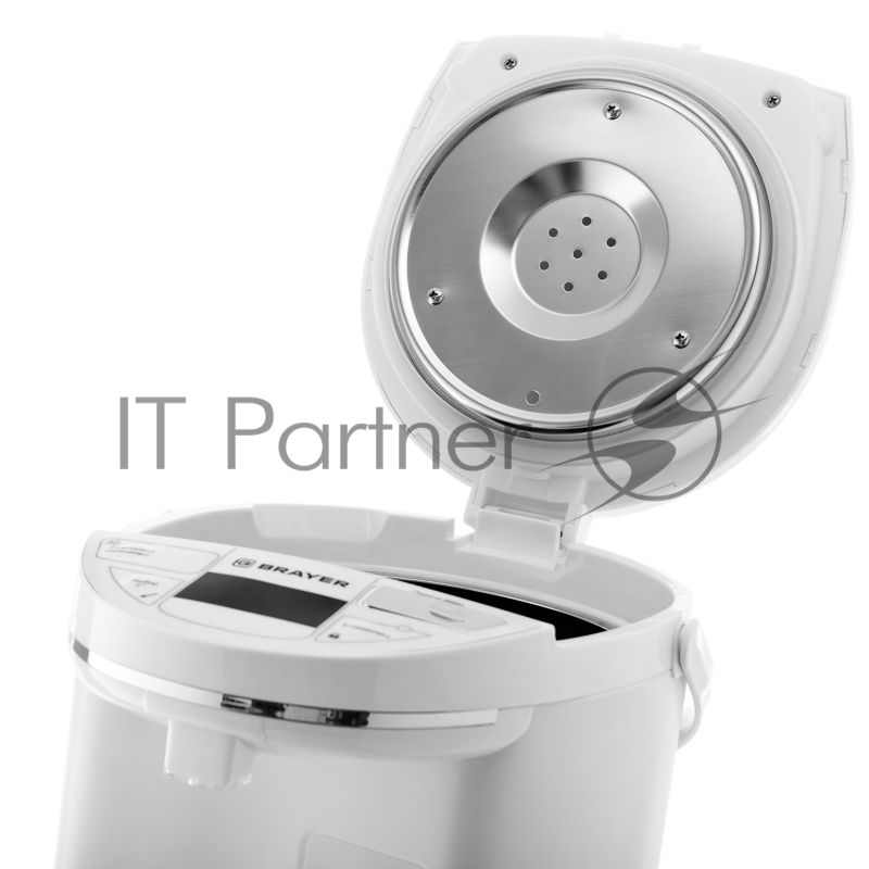 Термопот BRAYER 1091BR-WH , 1450 Вт, 5,5 л, 2 спос.подач.воды, LCD-дисп, поддерж.темпер,блокировка