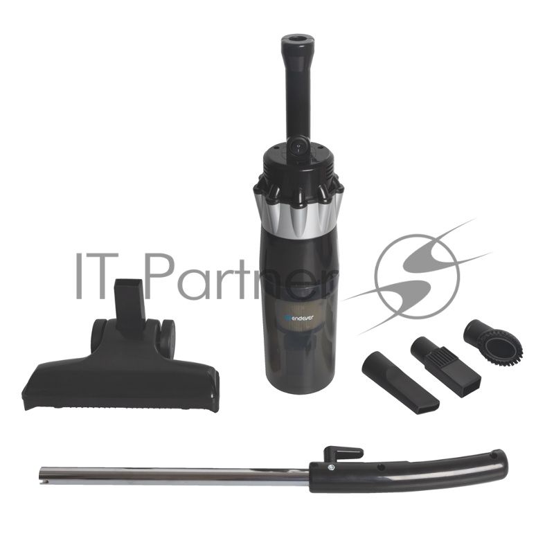 Вертикальный пылесос циклонного типа Endever SkyClean VC-296, черный/серый, 4 шт/уп