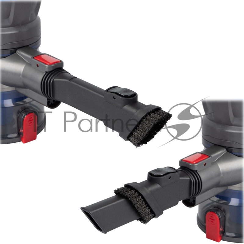 Аккумуляторный вертикальный пылесос циклонного типа Endever SkyClean VC-303, синий/серый, 4 шт/уп