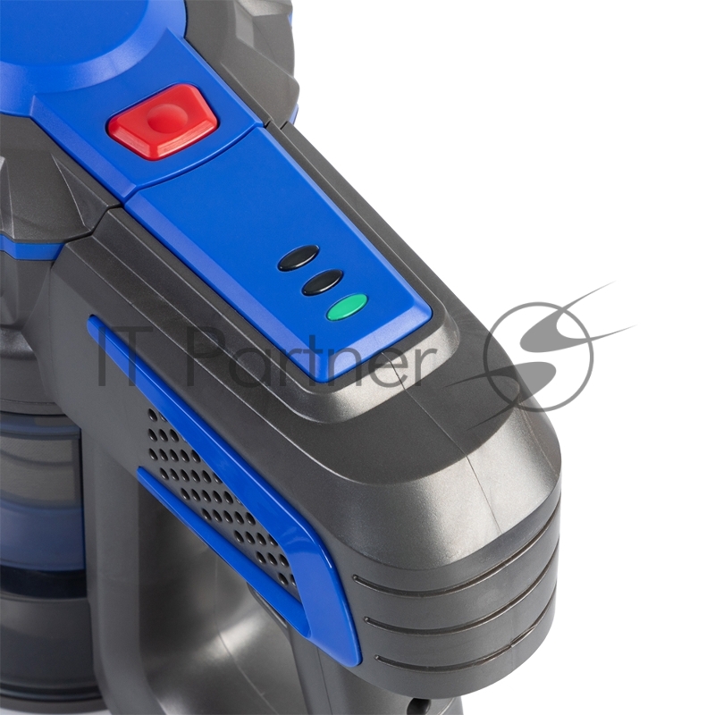 Аккумуляторный вертикальный пылесос циклонного типа Endever SkyClean VC-303, синий/серый, 4 шт/уп