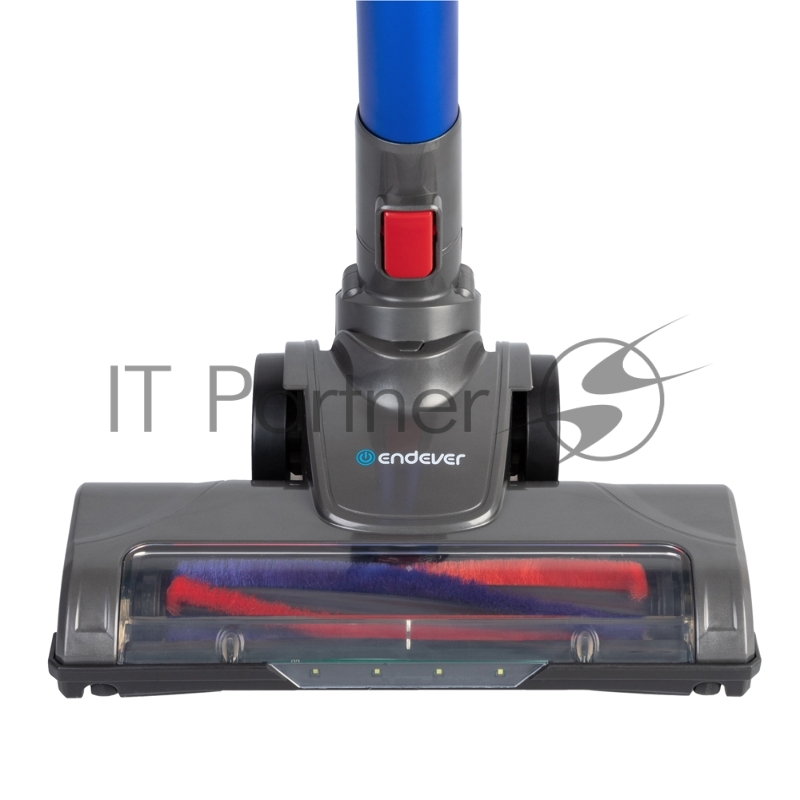 Аккумуляторный вертикальный пылесос циклонного типа Endever SkyClean VC-303, синий/серый, 4 шт/уп