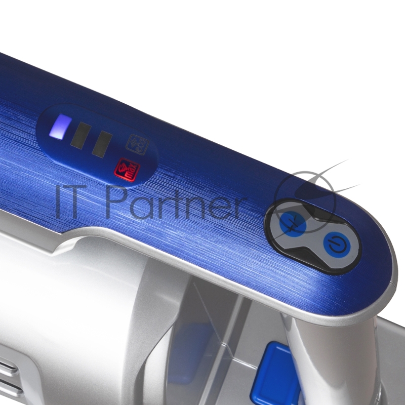 Аккумуляторный вертикальный пылесос циклонного типа Endever SkyClean VC-302, синий/серебристый, 4 шт/уп