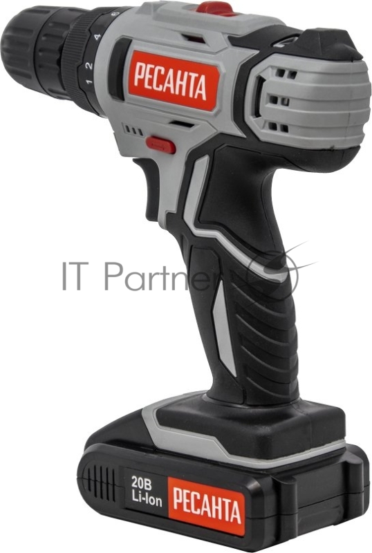 Дрель-шуруповерт аккумуляторная ДА-20-2ЛК (2