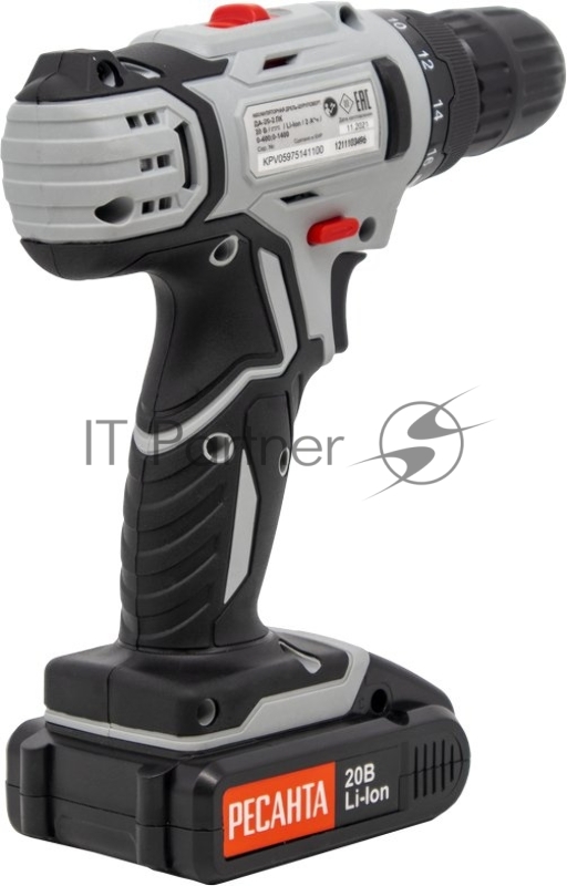 Дрель-шуруповерт аккумуляторная ДА-20-2ЛК (2